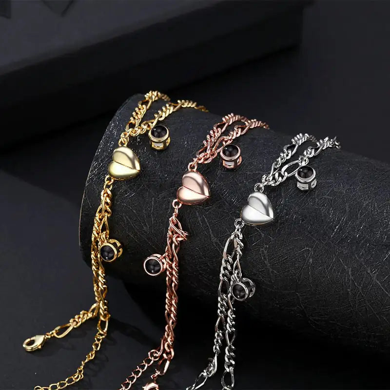 Couple's 100 Languages Expression Bracelets