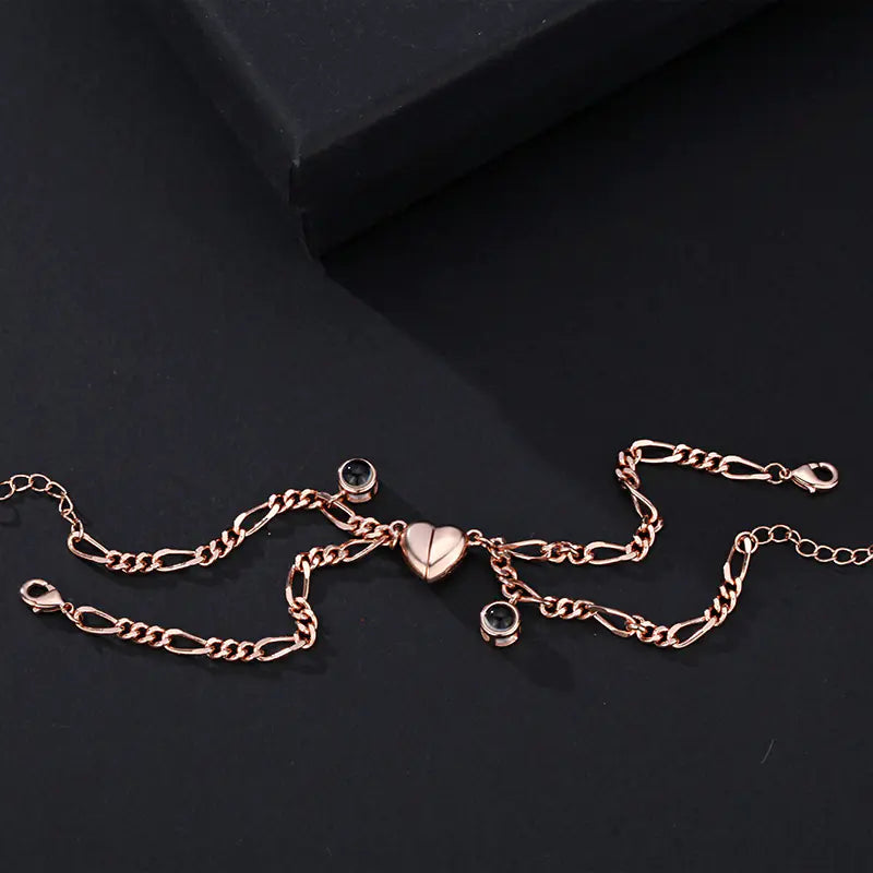 Couple's 100 Languages Expression Bracelets