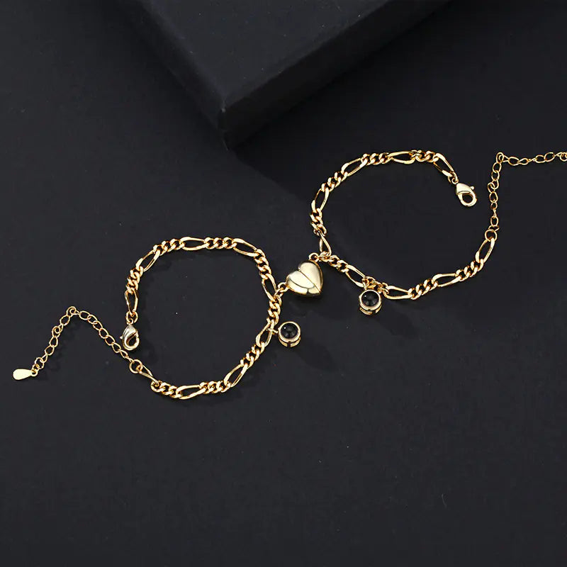 Couple's 100 Languages Expression Bracelets