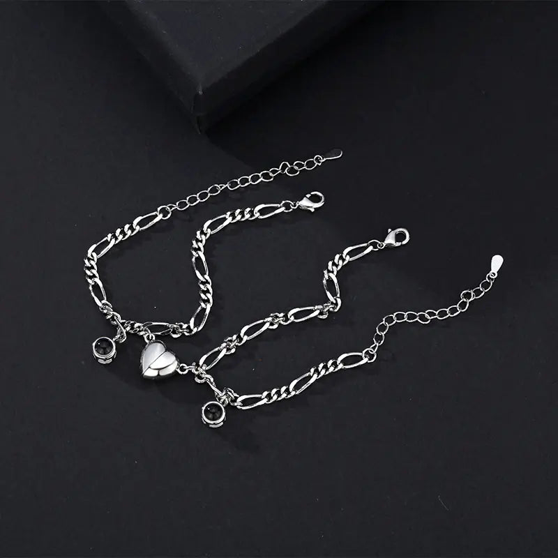 Couple's 100 Languages Expression Bracelets