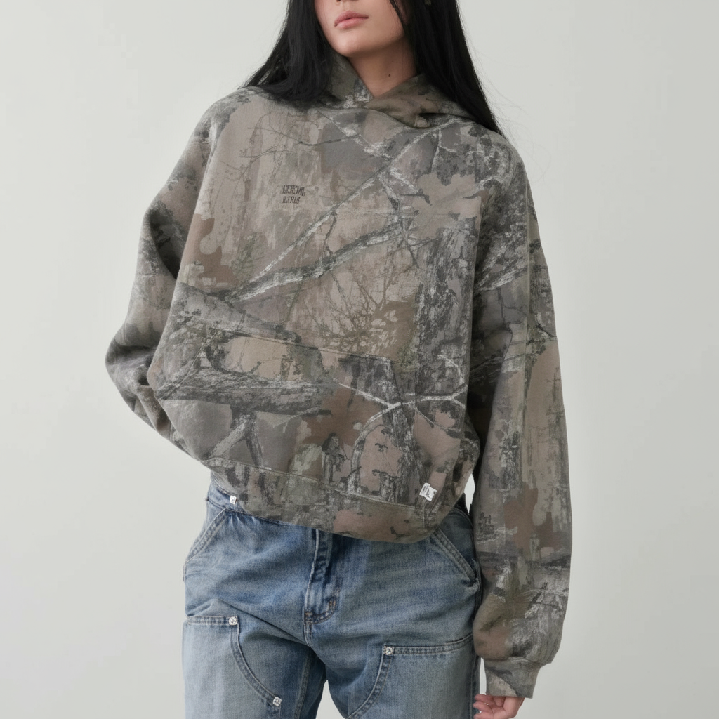 Camouflage Streetwear Hoodie